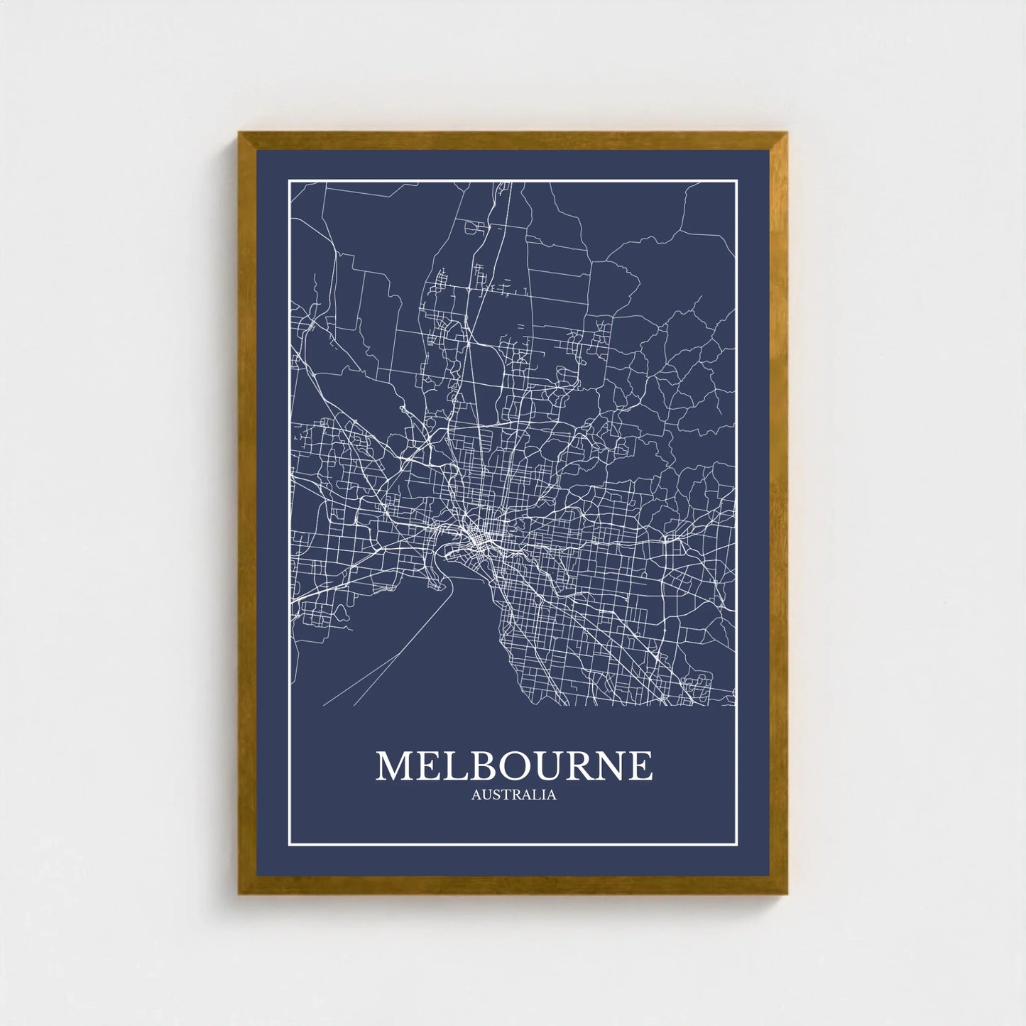 Destination Map Art