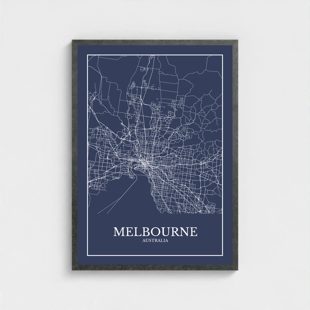 Destination Map Art