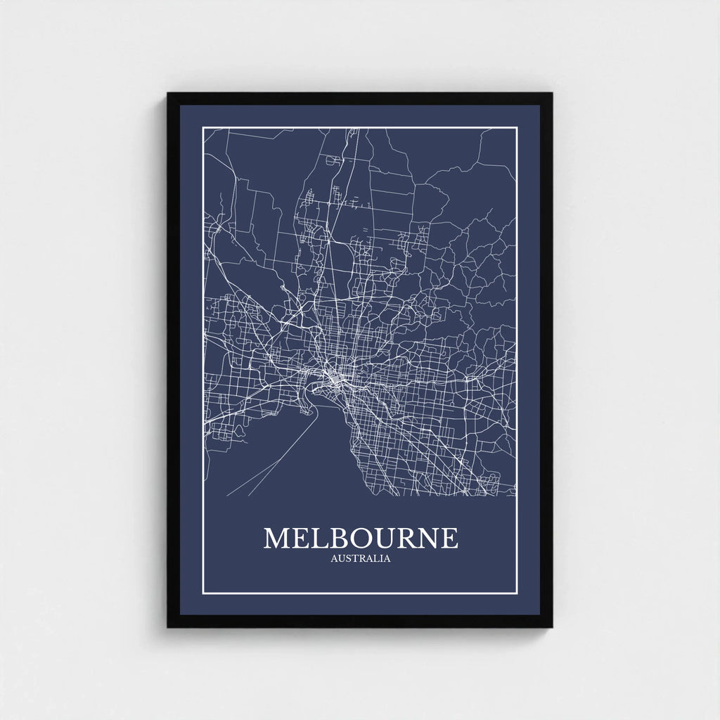 Destination Map Art