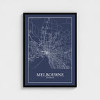 Destination Map Art