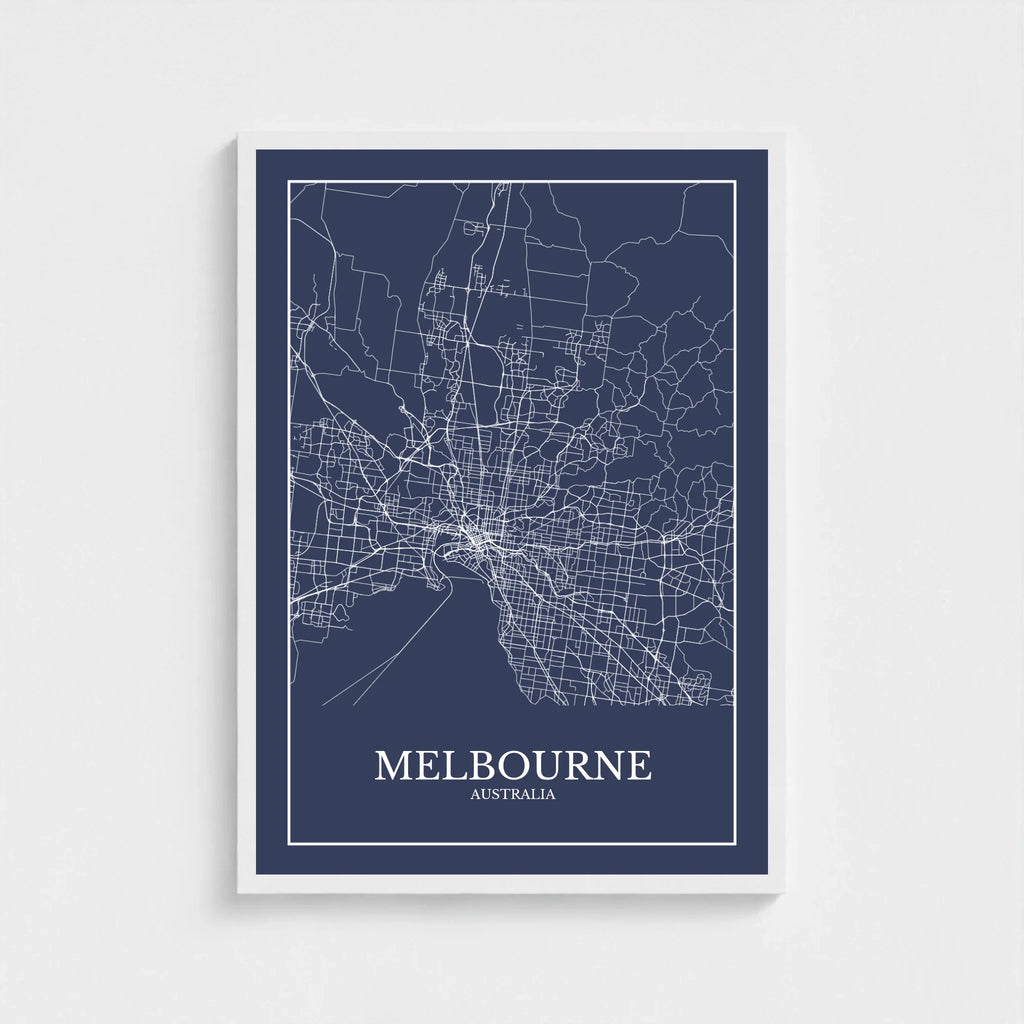 Destination Map Art