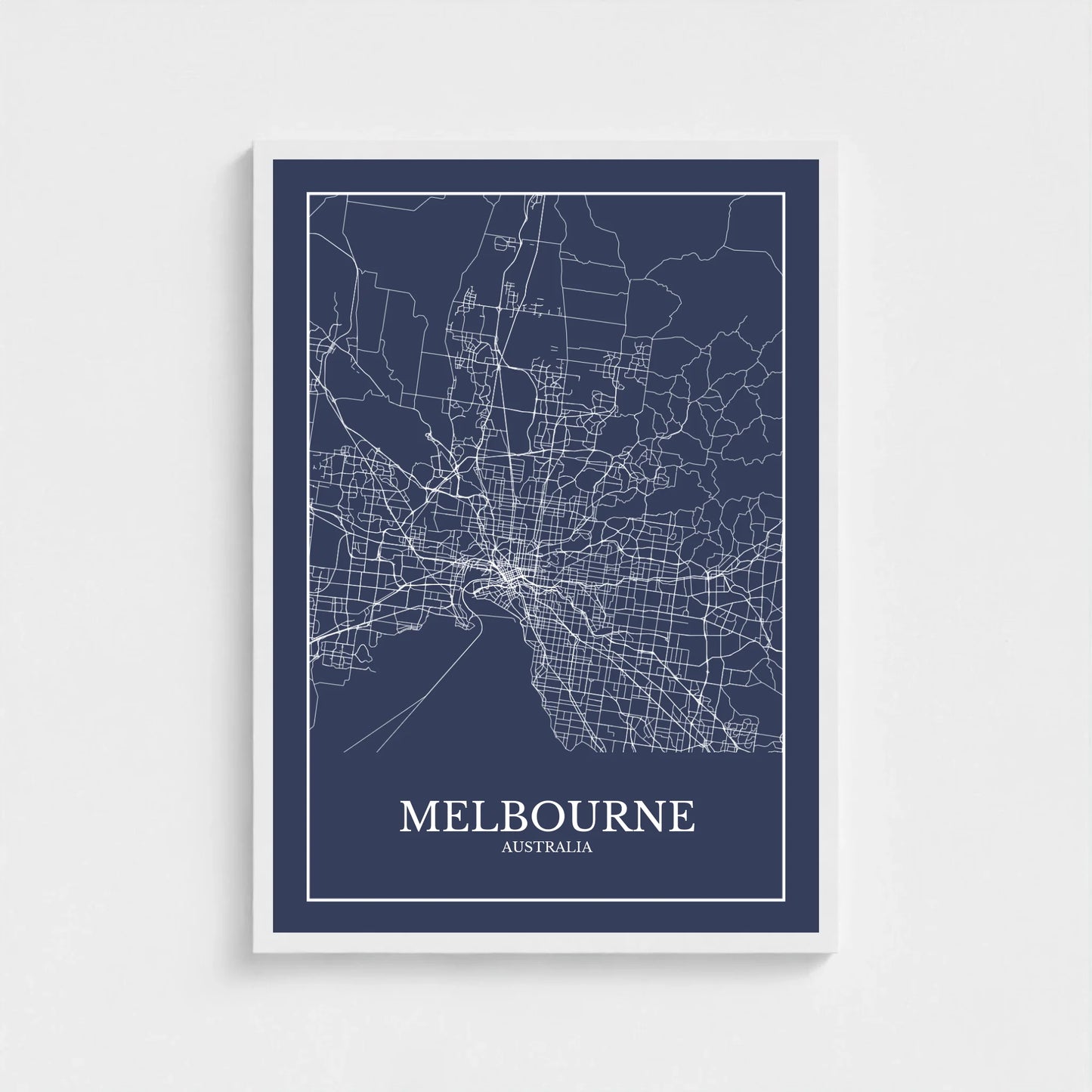 Destination Map Art