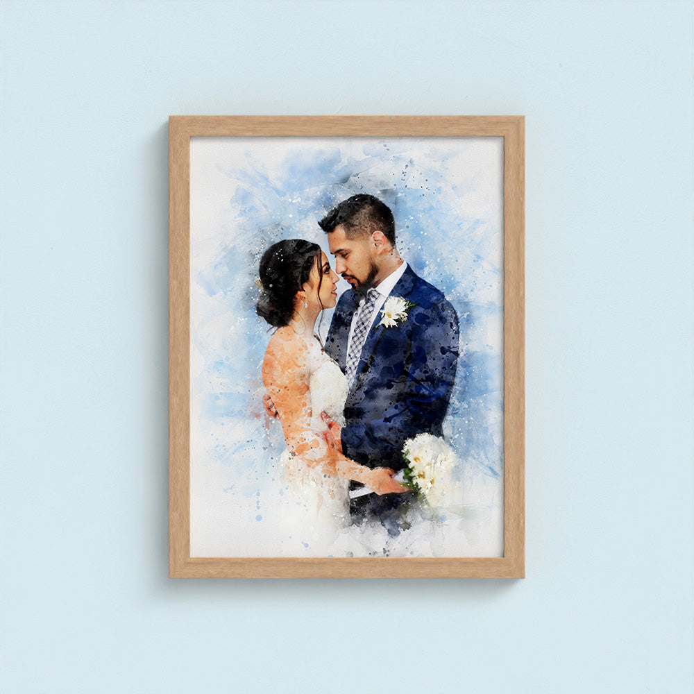 Custom Wedding Portrait